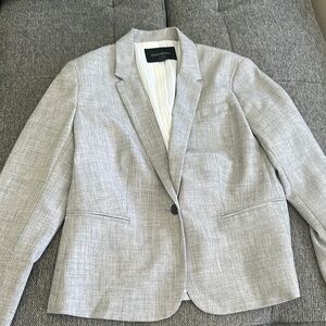 Banana Republic Heather Gray Blazer